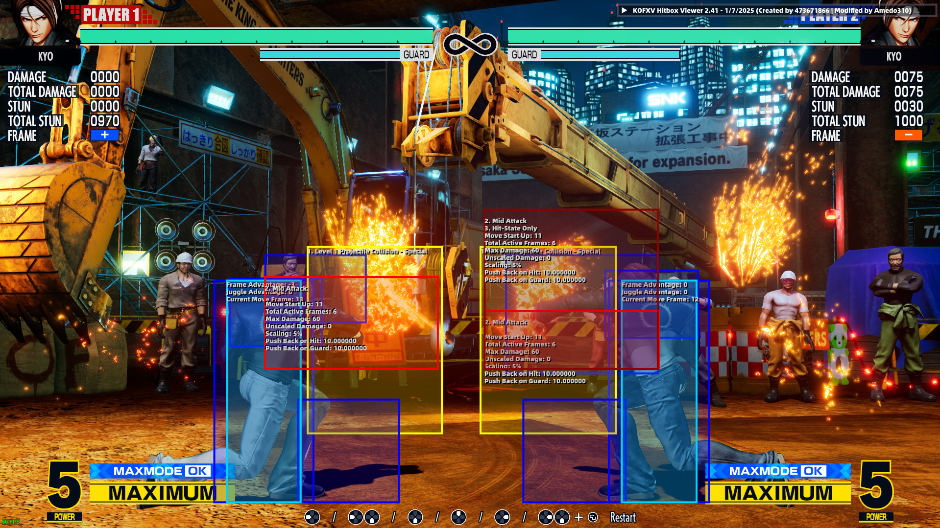 KOF XV Edition Select Mod for The King of Fighters XV | KoFXV Mods