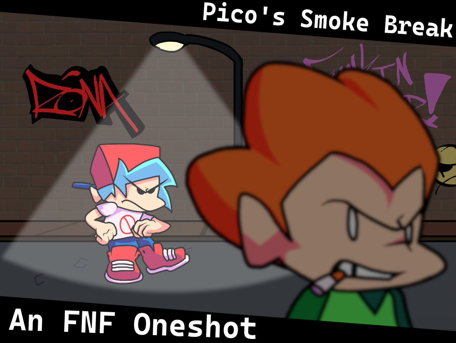 Pico's Smoke Break - Oneshot