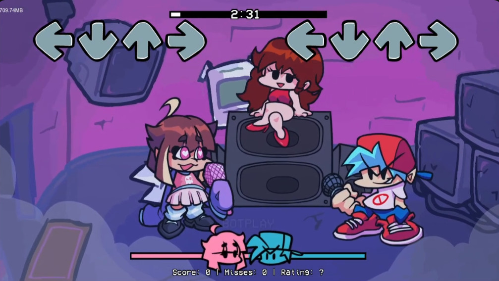 My recreation of the QT stage