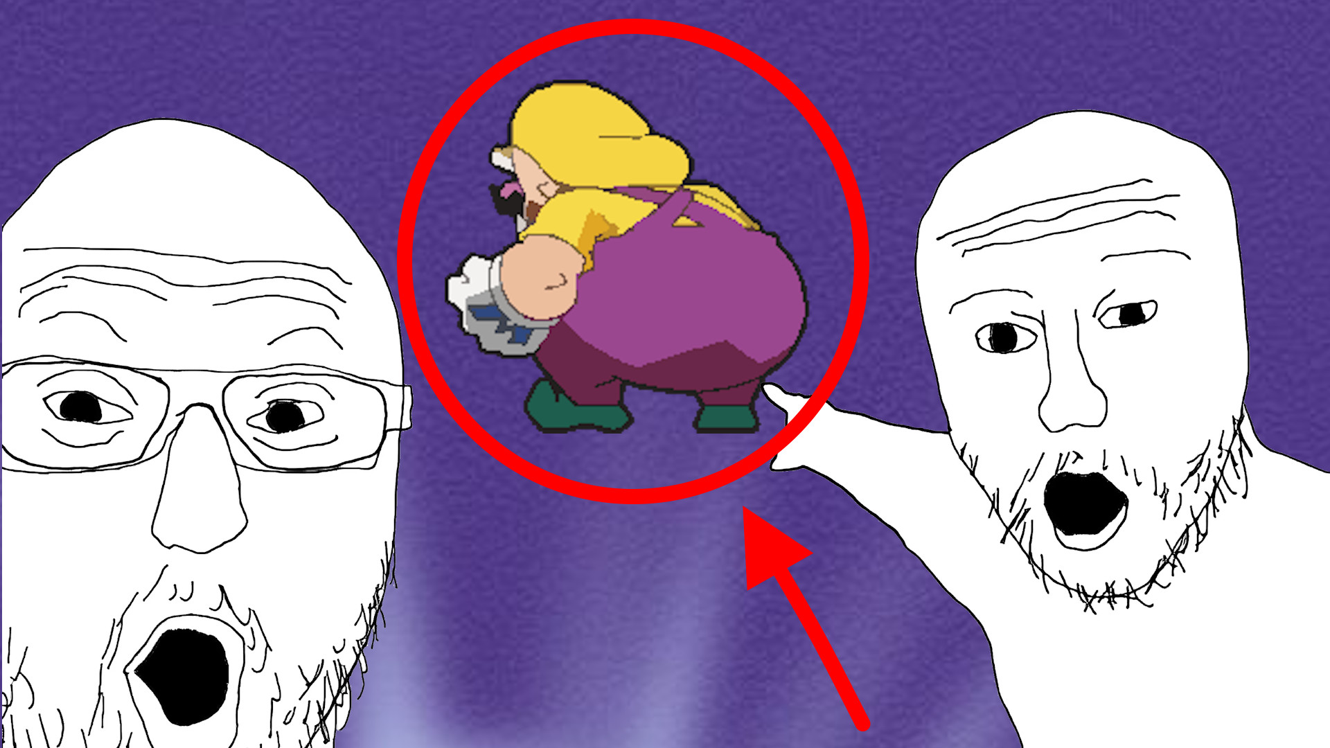 Wario Twerking Sprites
