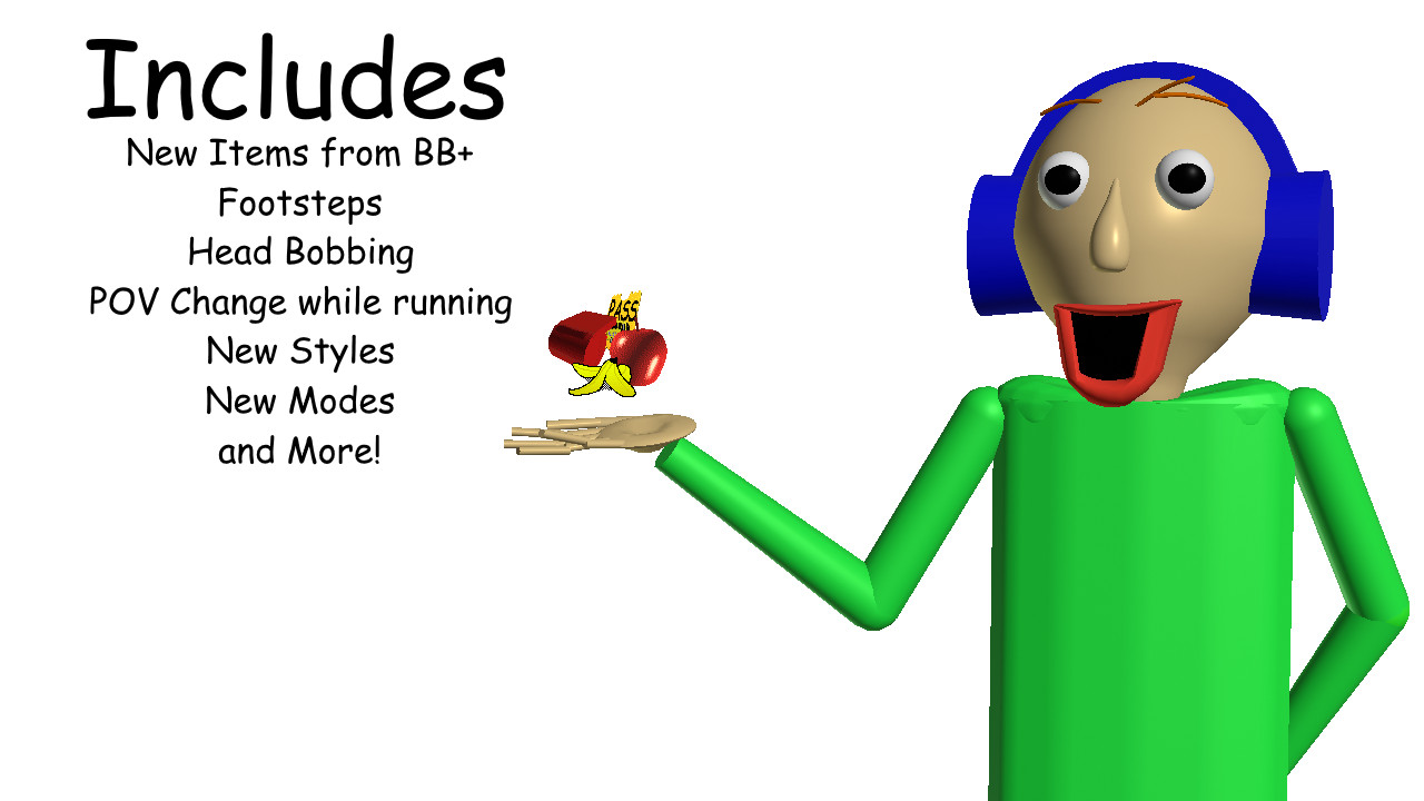 BBTBAUD (EARLY ACCESS BUILD) Mod for Baldi's Basics | Baldi Mods