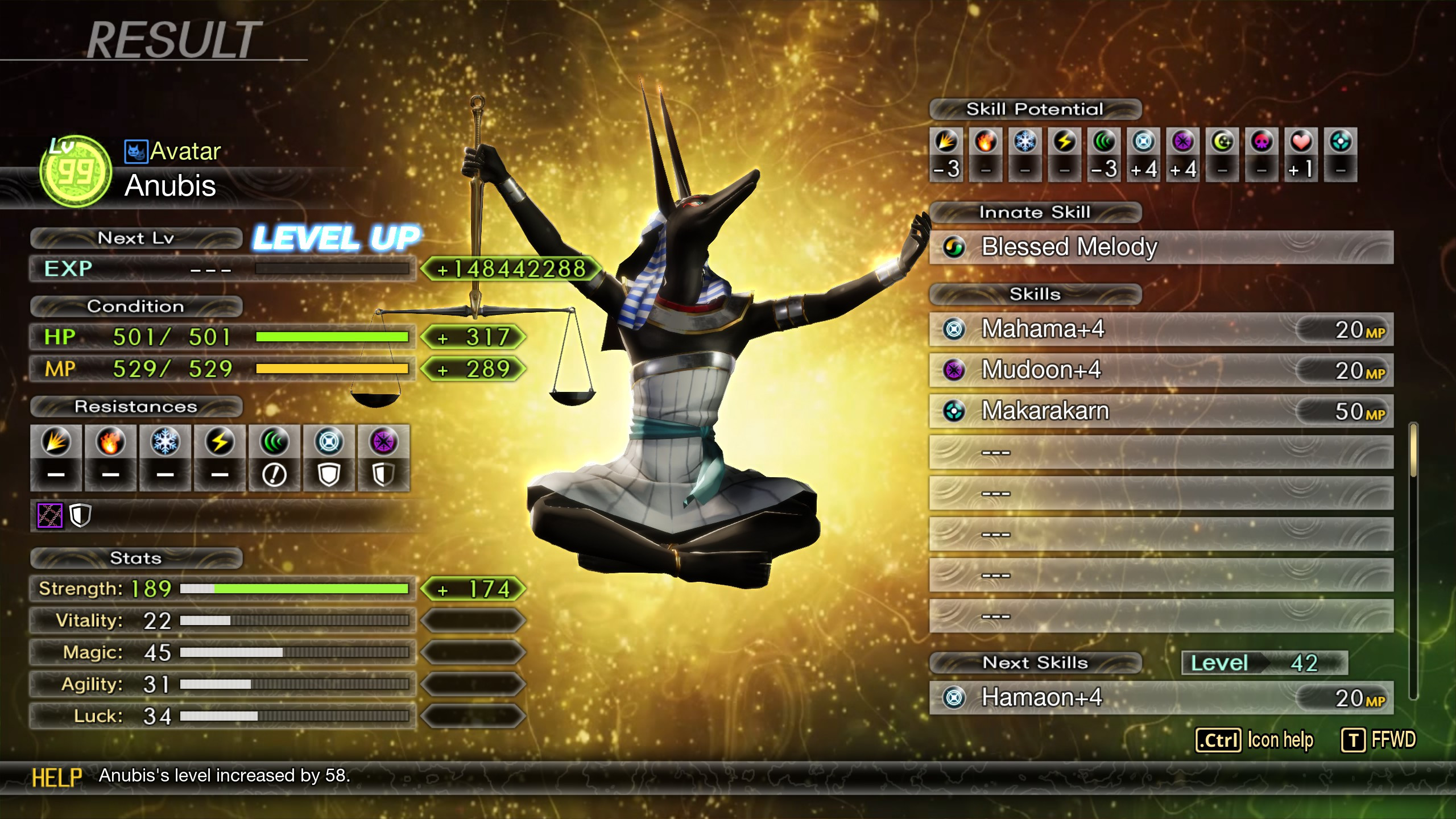 All demons have 100 strength growths mod for shin megami tensei v
