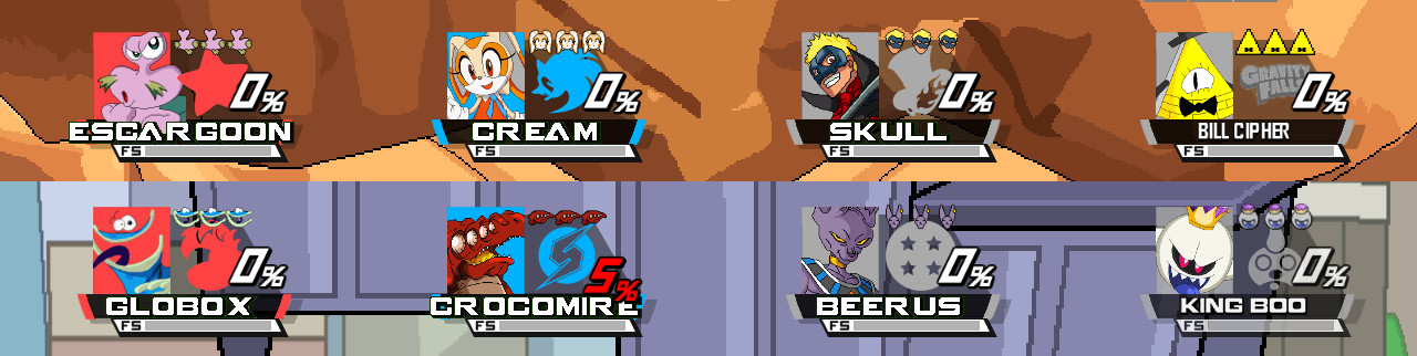 GFX Pack: 8 in 1 (CMC+ V8) Mod for Super Smash Bros. Crusade | SSBC Mods