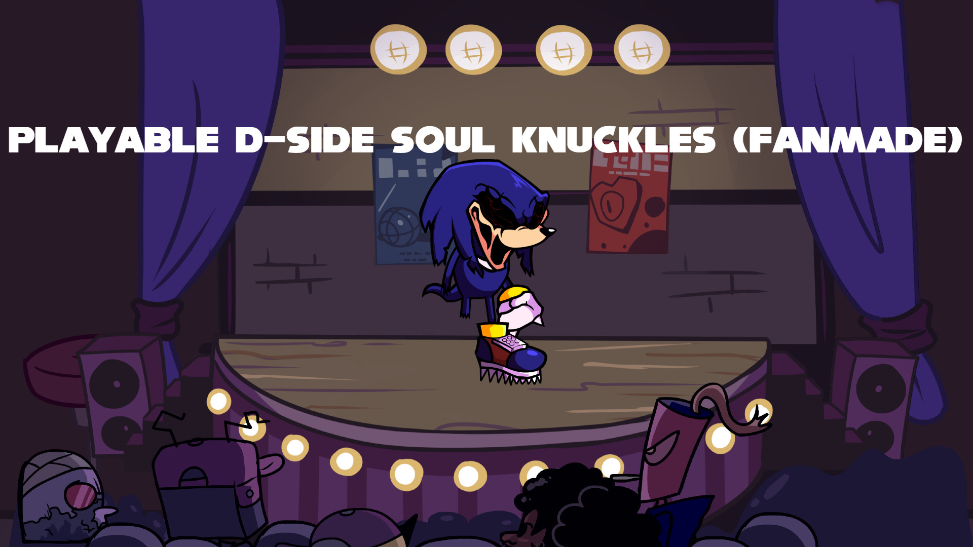 Playable D-Side Soul Knuckles (FanMade) + FLA