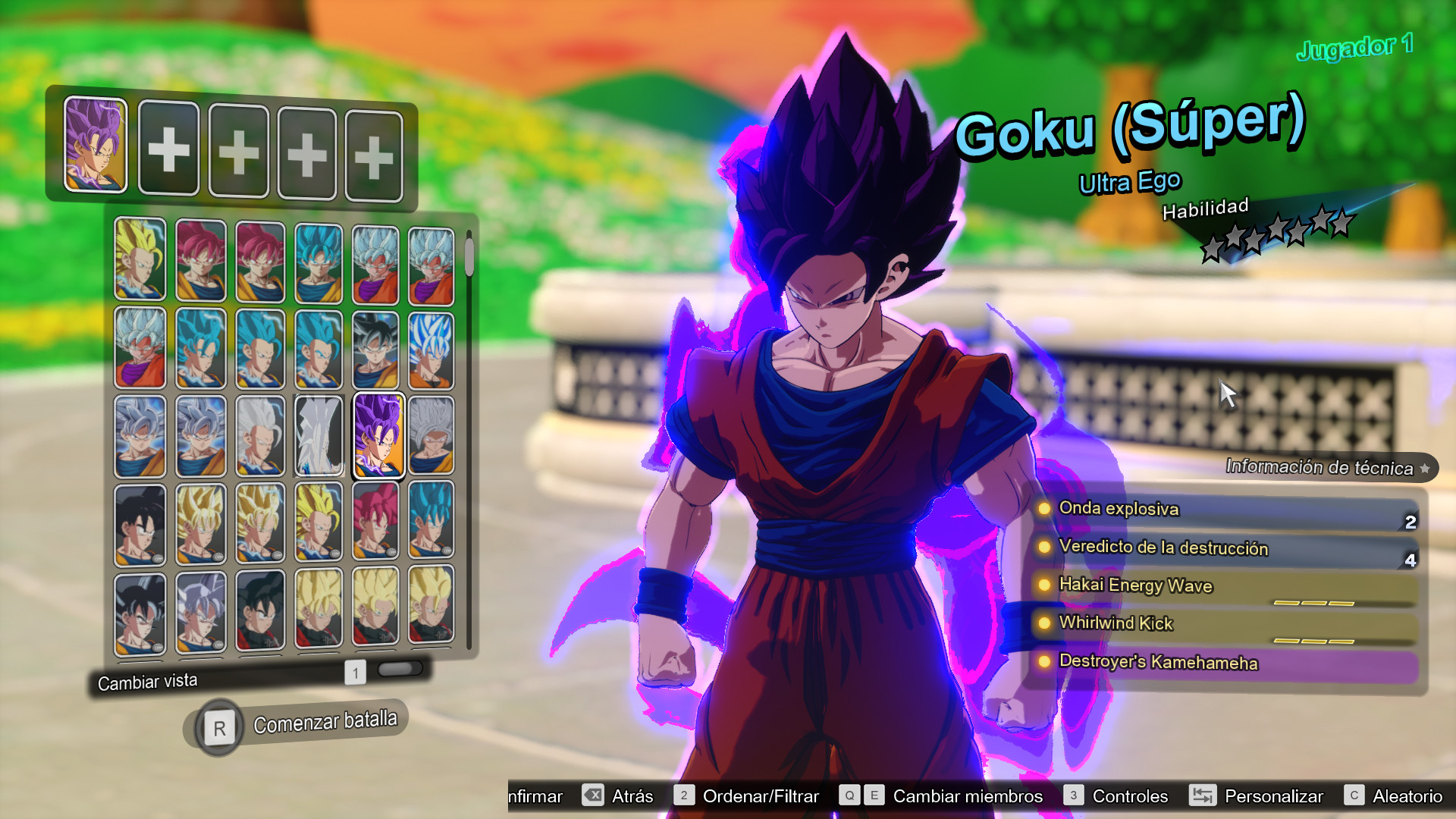 DEFINITIVE CHARACTER MOD LAYOUT (+832 SLOTS) Mod for Dragon Ball ...