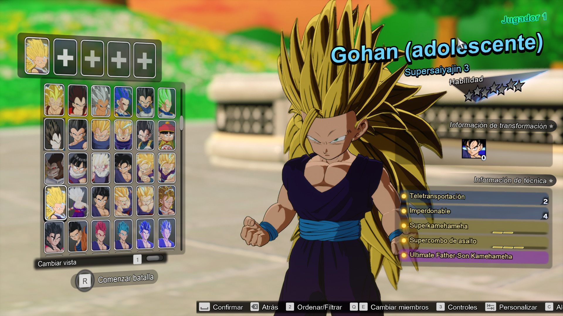 DEFINITIVE CHARACTER MOD LAYOUT (+832 SLOTS) Mod for Dragon Ball ...