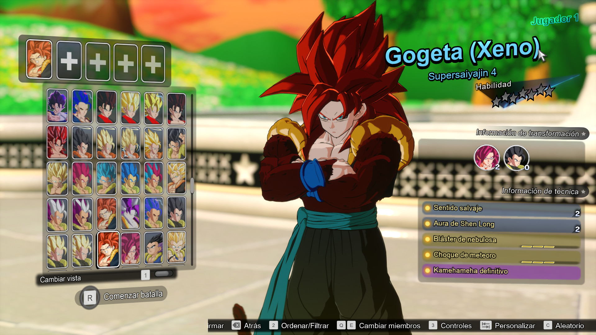 DEFINITIVE CHARACTER MOD LAYOUT (+832 SLOTS) Mod for Dragon Ball ...