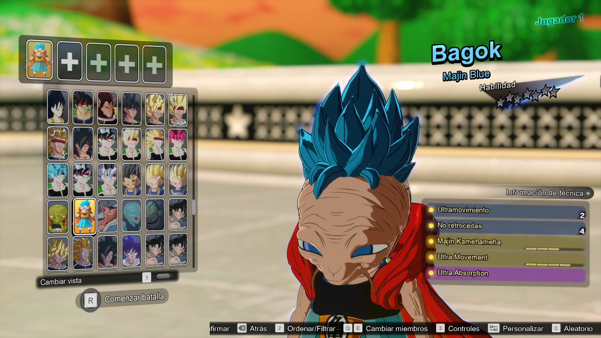 DEFINITIVE CHARACTER MOD LAYOUT (+832 SLOTS) Mod for Dragon Ball ...