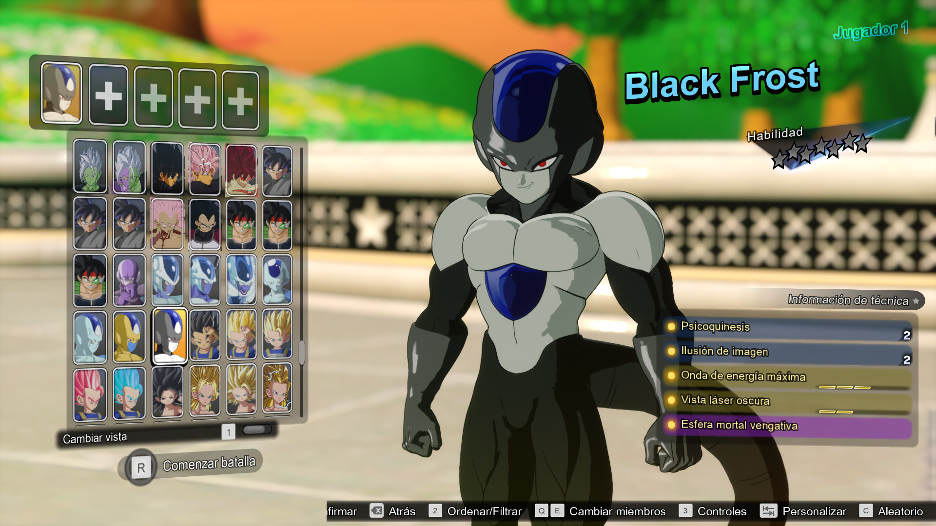 DEFINITIVE CHARACTER MOD LAYOUT (+832 SLOTS) Mod for Dragon Ball ...