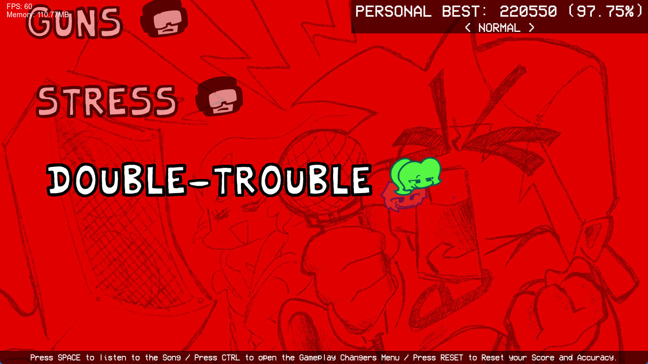 Double Trouble RR-Mixed but charted