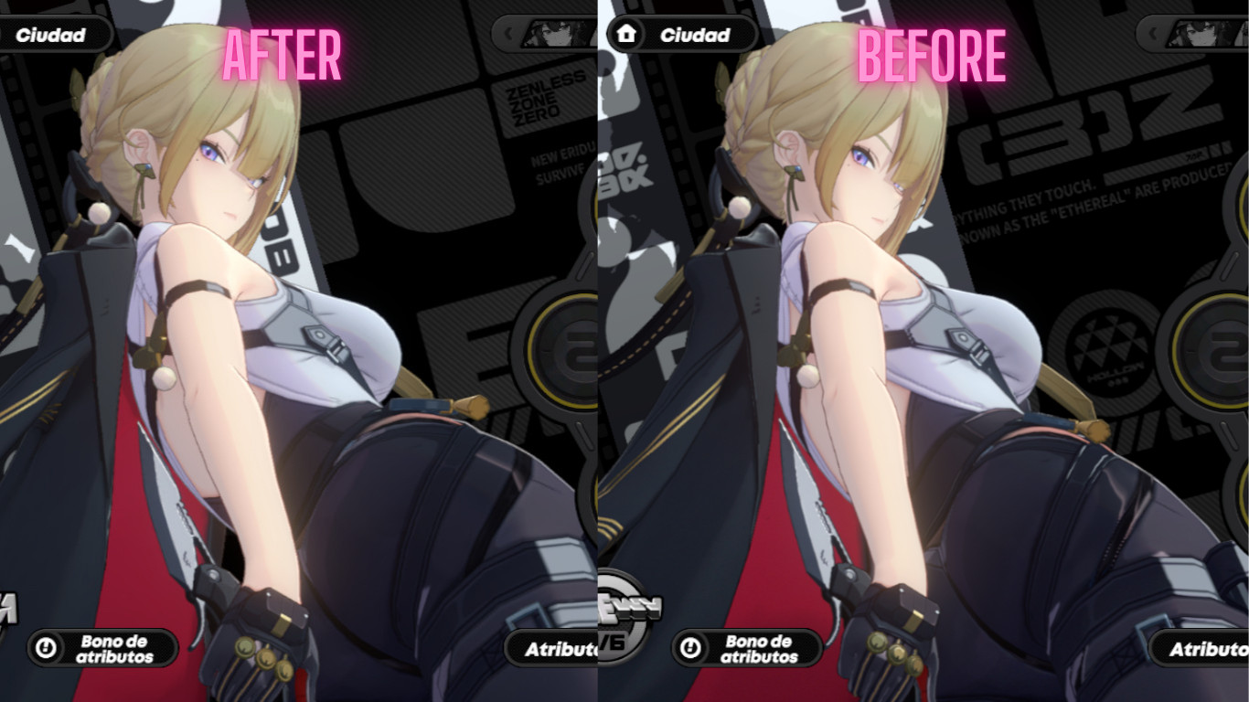 Thicc Evelyn Mod for Zenless Zone Zero, an example of the modded characters in popular video games, reflecting the changing landscape of popular culture that Barbara Bain witnessed and took part in during her own career.