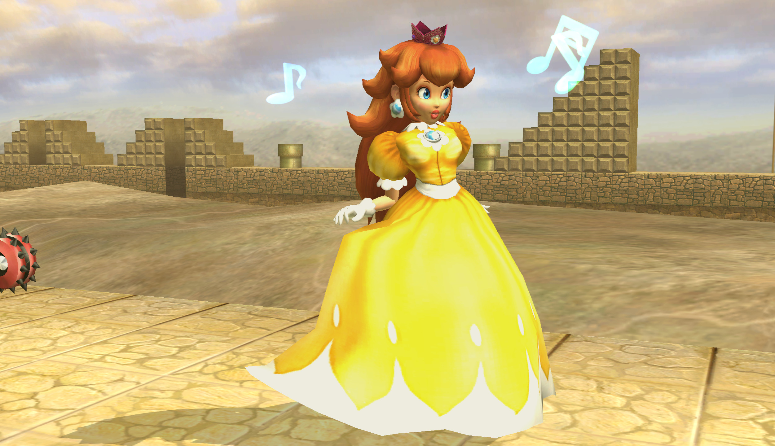 Remastered Melee Peach Mod for Super Smash Bros. Brawl | Brawl Mods