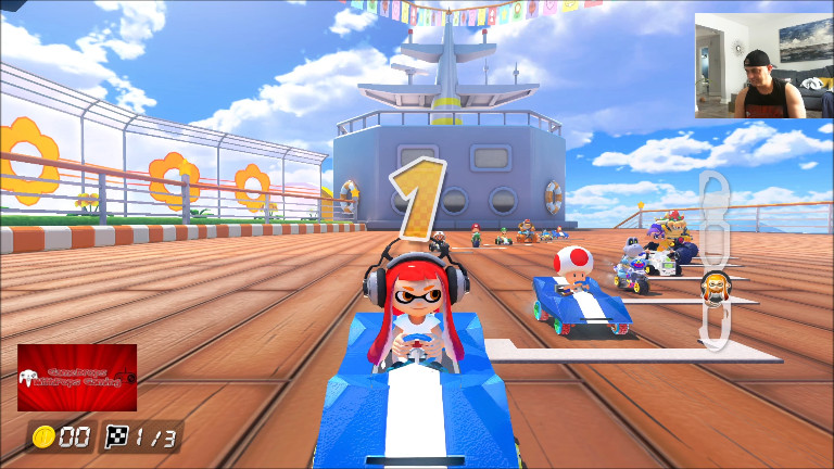 Custom MKDS Streamliner over Sneeker mod MK8D Mod for Mario Kart 8 ...