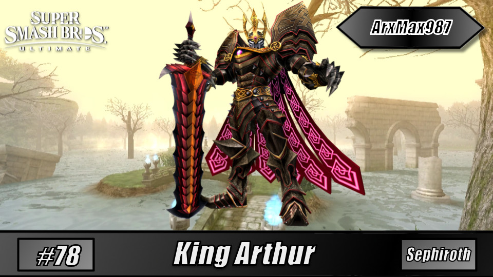 King Arthur (Request) Mod for Super Smash Bros. Ultimate SSBU Mods