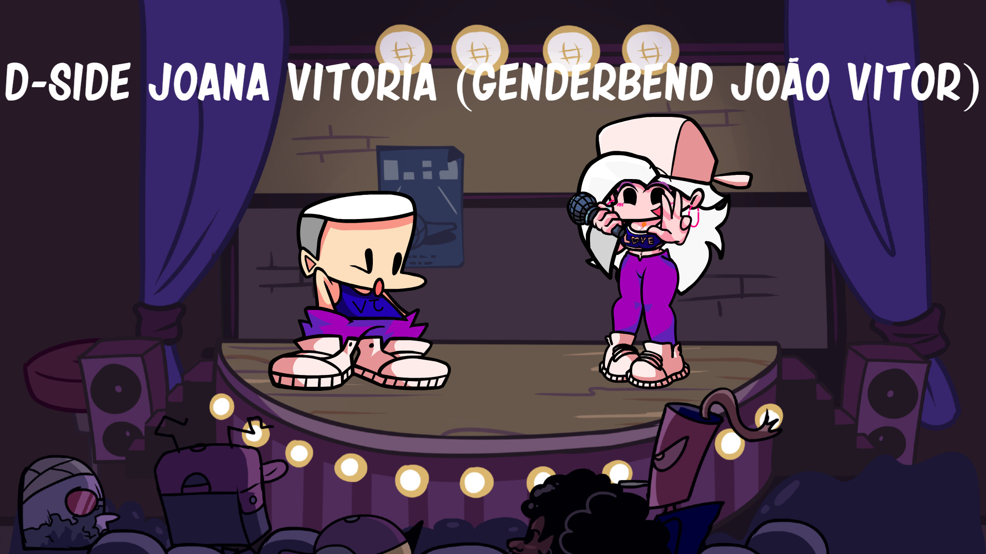 D-Side Joana Vitoria (Genderbend João Vitor) + FLA