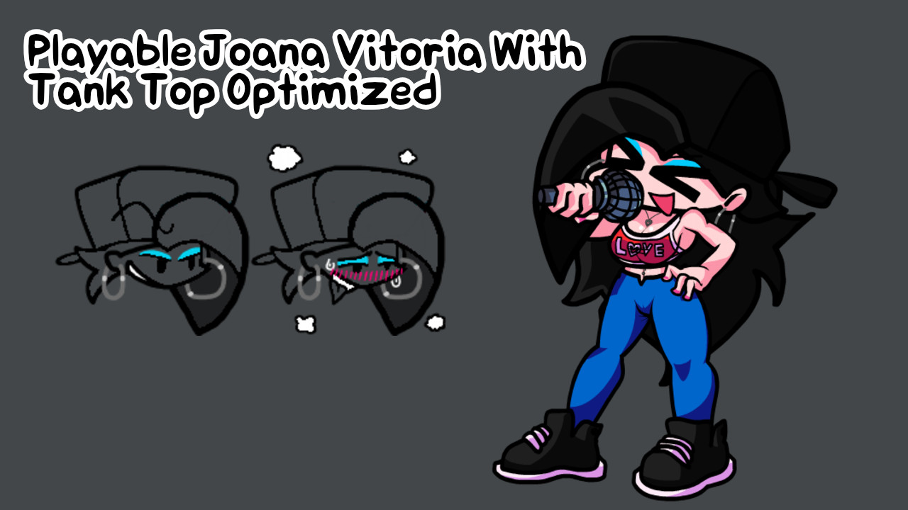 Playable Joana Vitoria With Tank Top Optimized