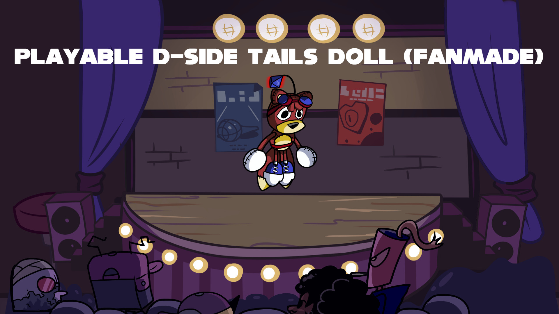 Playable D-Side Tails Doll (FanMade) + FLA