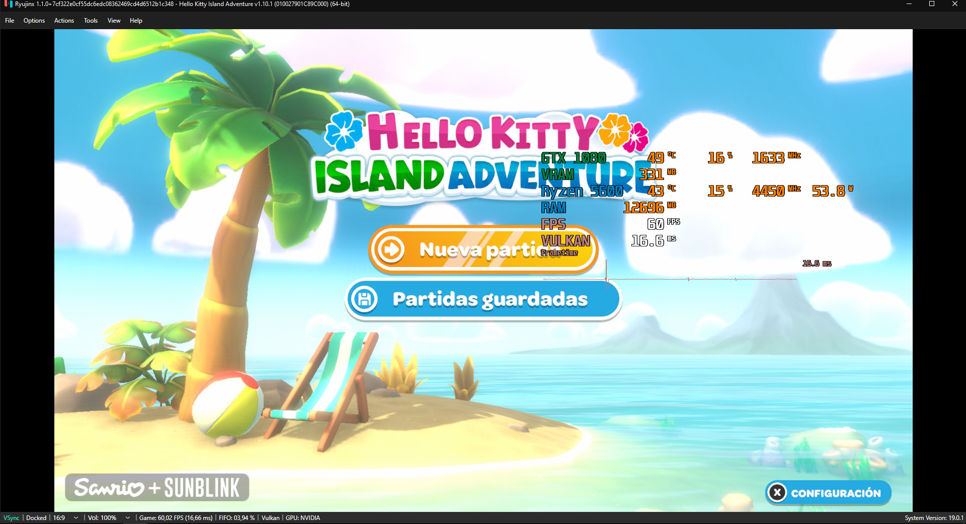 FPS Mods (Switch Version) Mod for Hello Kitty: Island Adventure | HKIA Mods