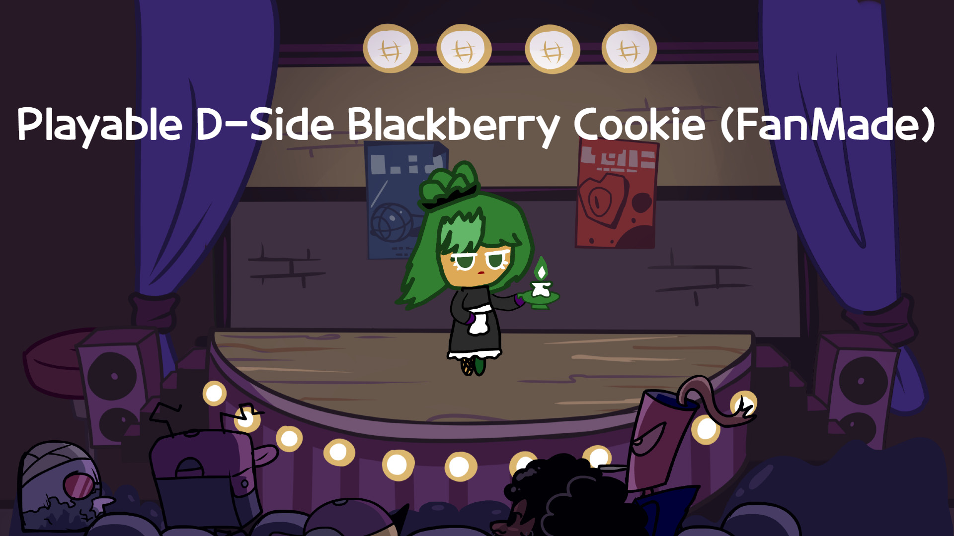 Playable D-Side Blackberry Cookie (FanMade) + FLA