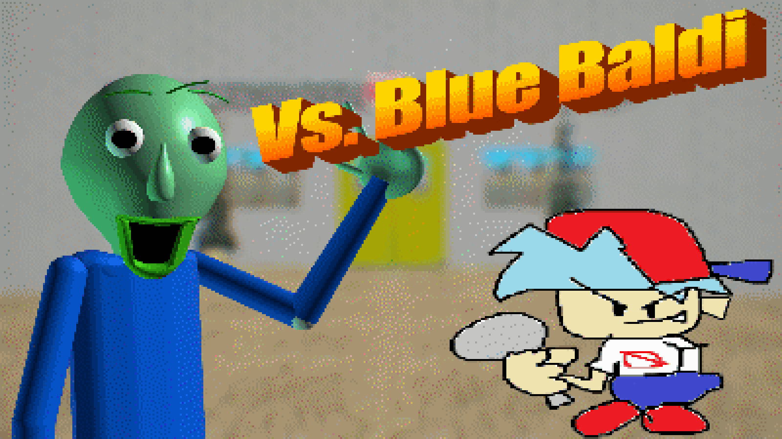 VS. BlueBaldi (one-shot mod)