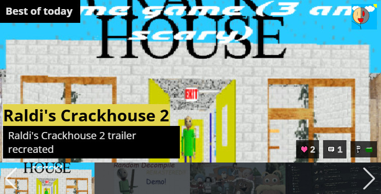Raldi's Crackhouse 2 Mod for Baldi's Basics | Baldi Mods