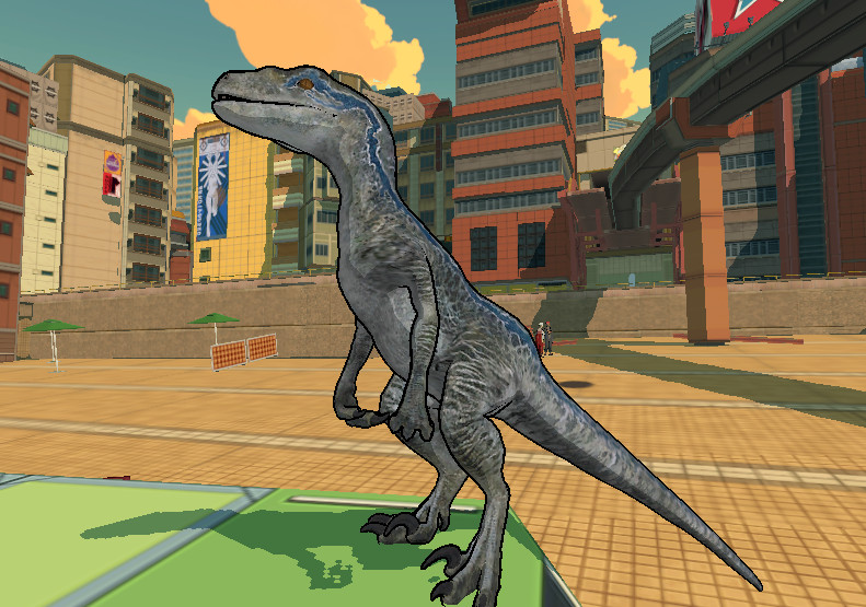 Velociraptor Mod for Bomb Rush Cyberfunk | BRC Mods