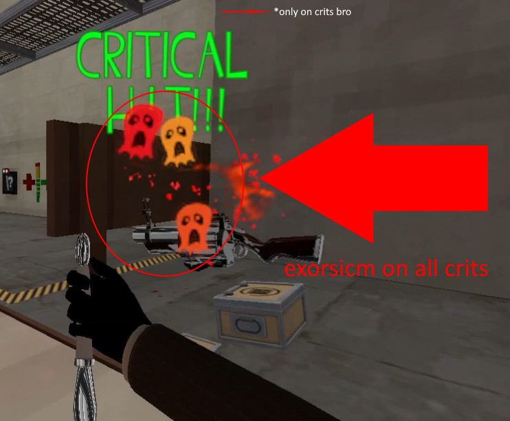 exorcism on crit