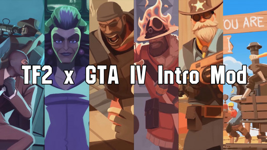 (WEBM FIX)TF2 x GTA IV Intro