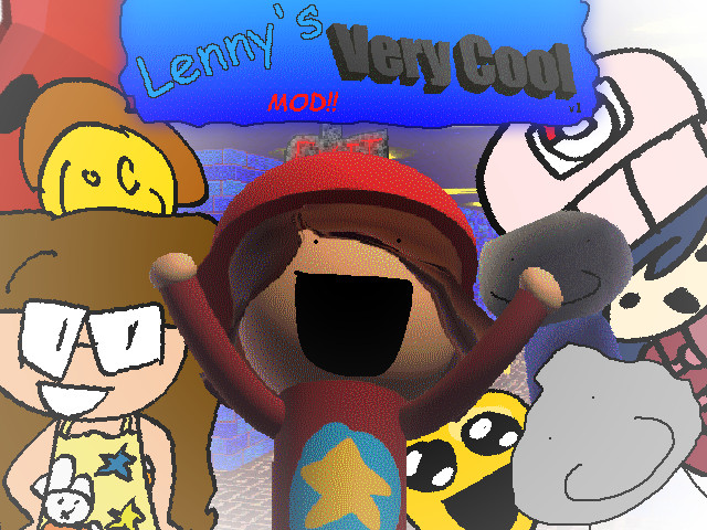 Very Mod Lenny's Very Cool Mod!! Mod for Baldi's Basics | Baldi Mods