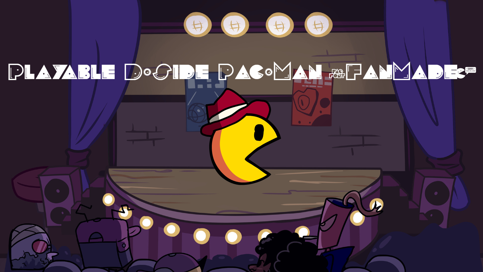 Playable D-Side Pac-Man (FanMade) + FLA