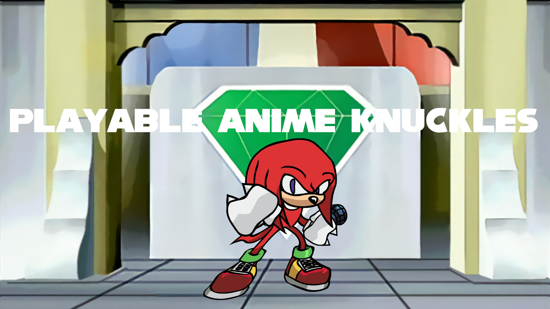Playable Anime Knuckles + FLA