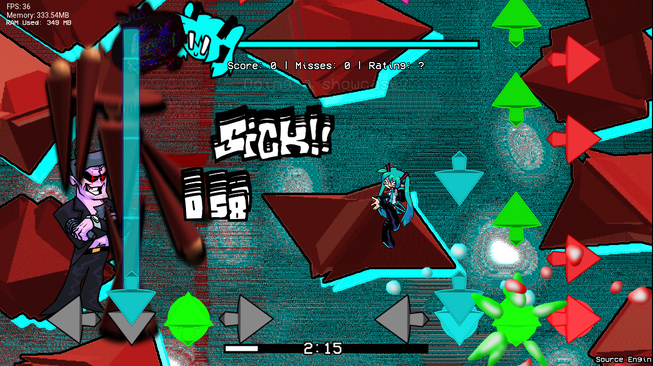 Dave & Bambi Note skin remake Mod for Friday Night Funkin' | FNF Mods