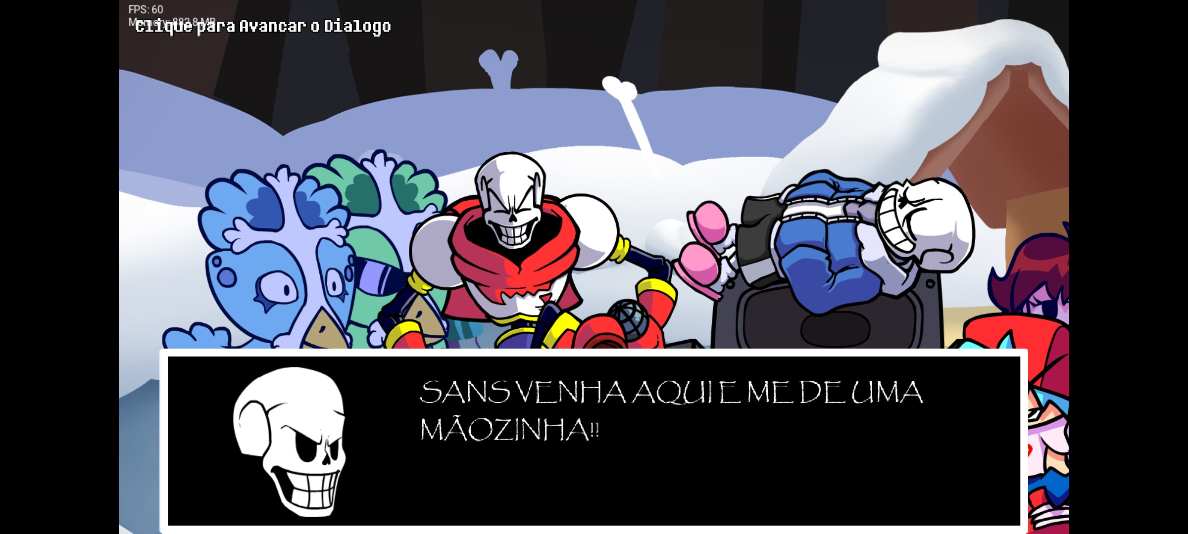 FNF VS THE GREAT PAPYRUS (Tradução PT-BR)