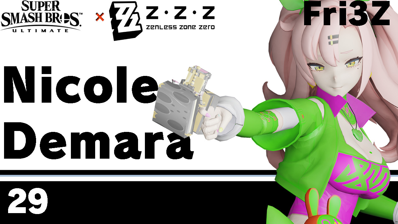 Nicole Demara (8 slots) Mod for Super Smash Bros. Ultimate | SSBU Mods