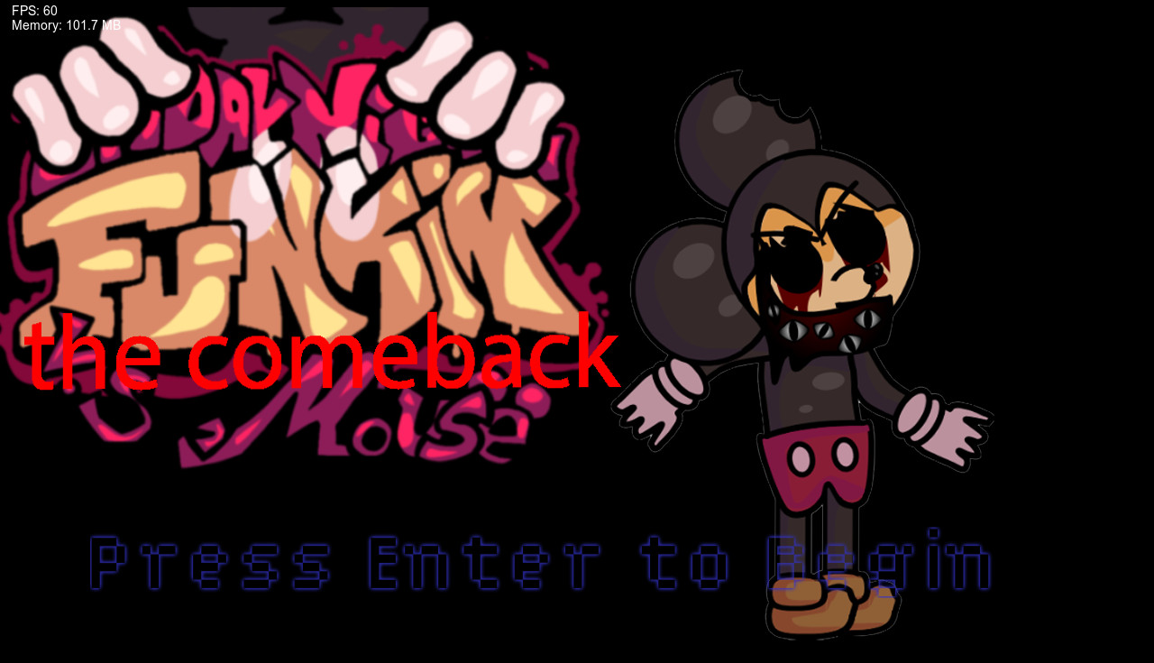 fnf vs mouse the comeback
