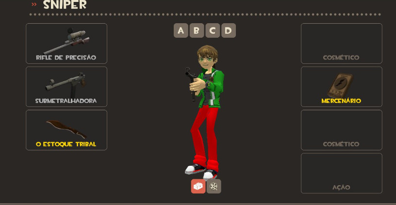 Ben Tennyson (Fusionfall) Over sniper