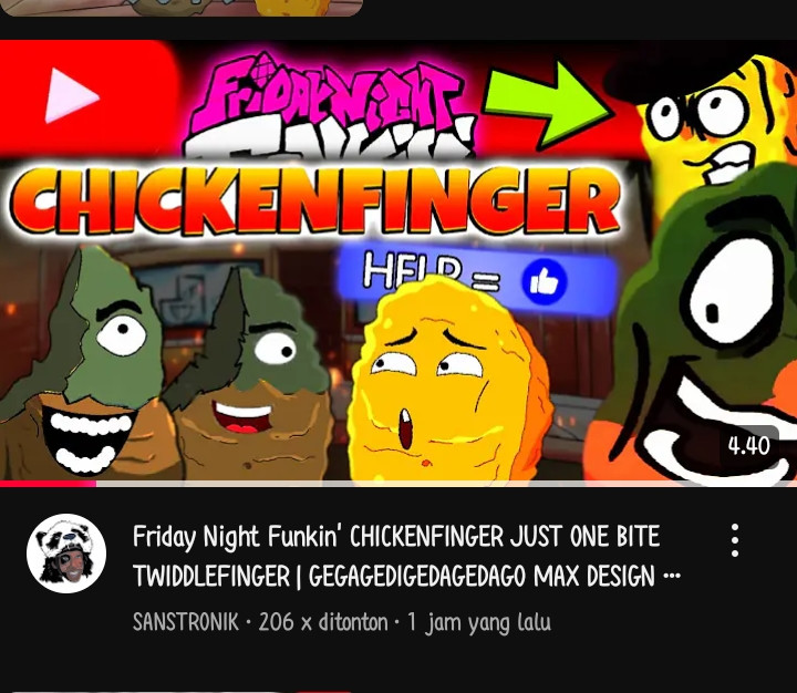 Chickenfinger hight effort update version of v1