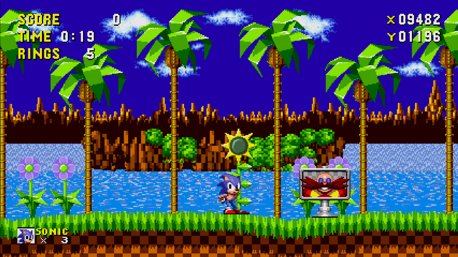 Better Signposts For Sonic 1 2013 Mod for Sonic the