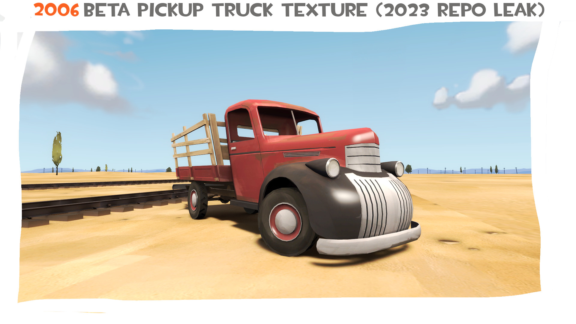 2006 Beta Pickup Truck Texture (2023 Repo Leak)