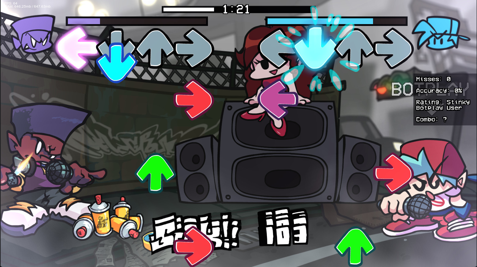 Lit Up (BF Mix) FANMADE EXTENSION/CHART
