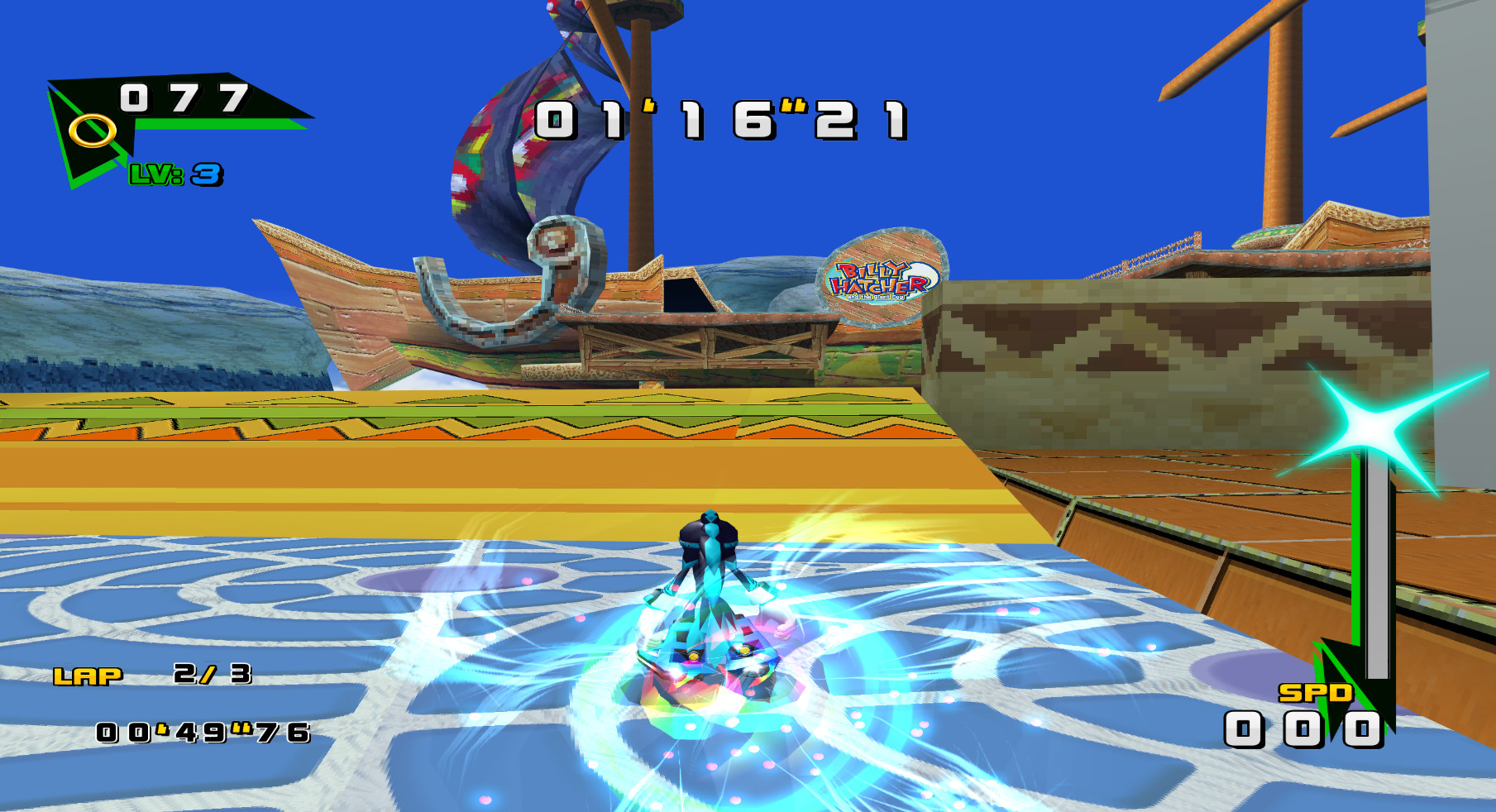 Fragmentos - HUD Texture Mod for Sonic Riders (GameCube) | SR-GC Mods