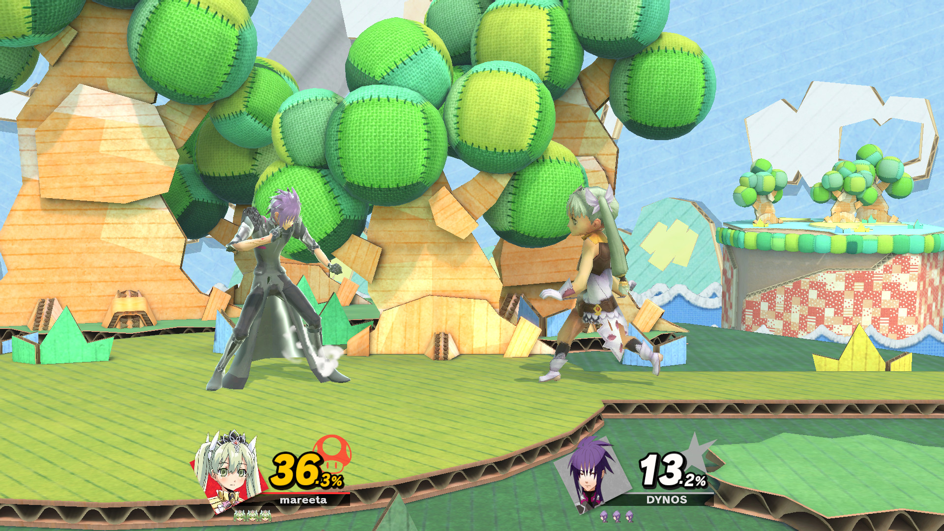 Frey (Rune Factory 4) over Peach Mod for Super Smash Bros. Ultimate ...