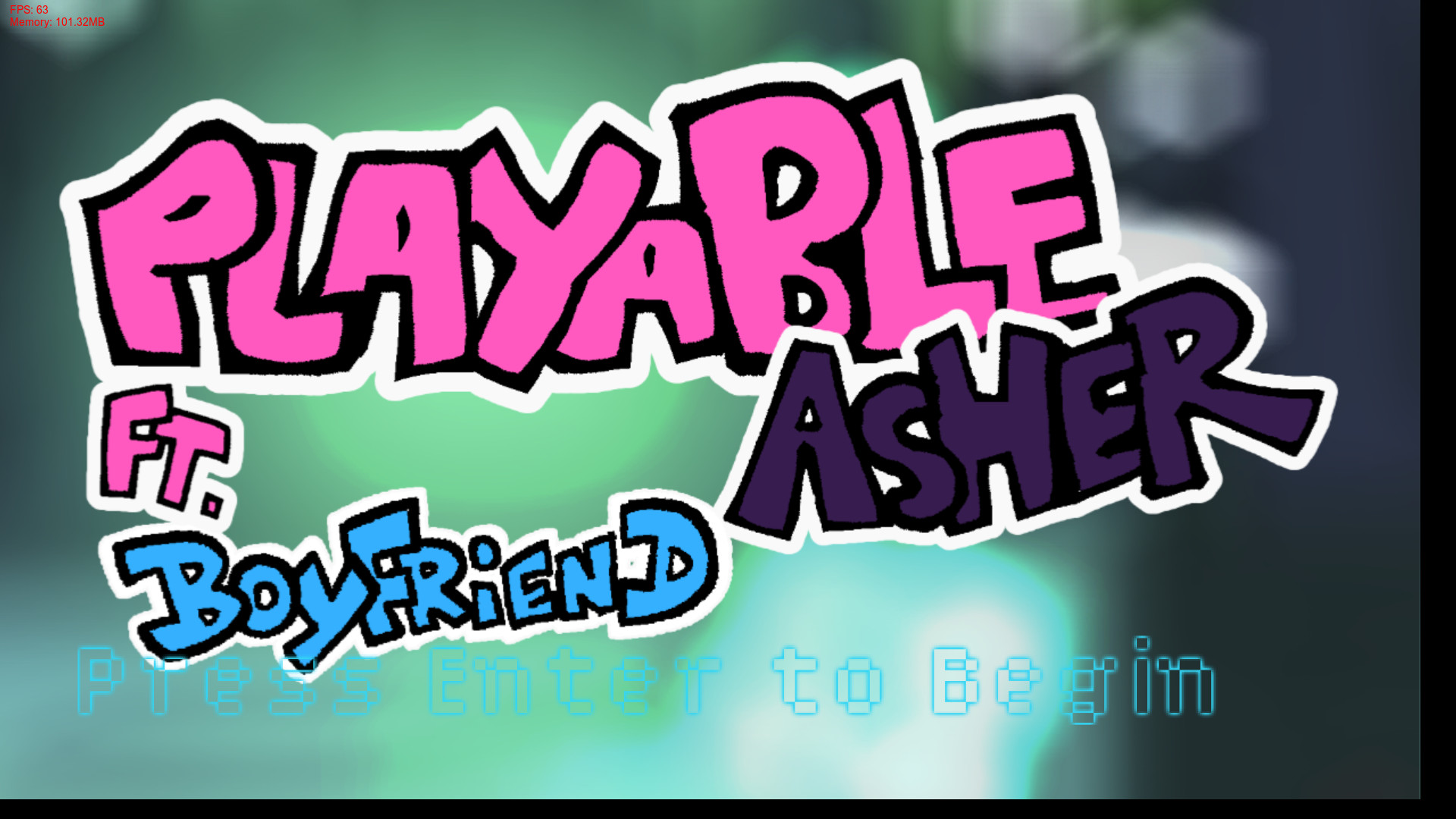 Playable Asher!