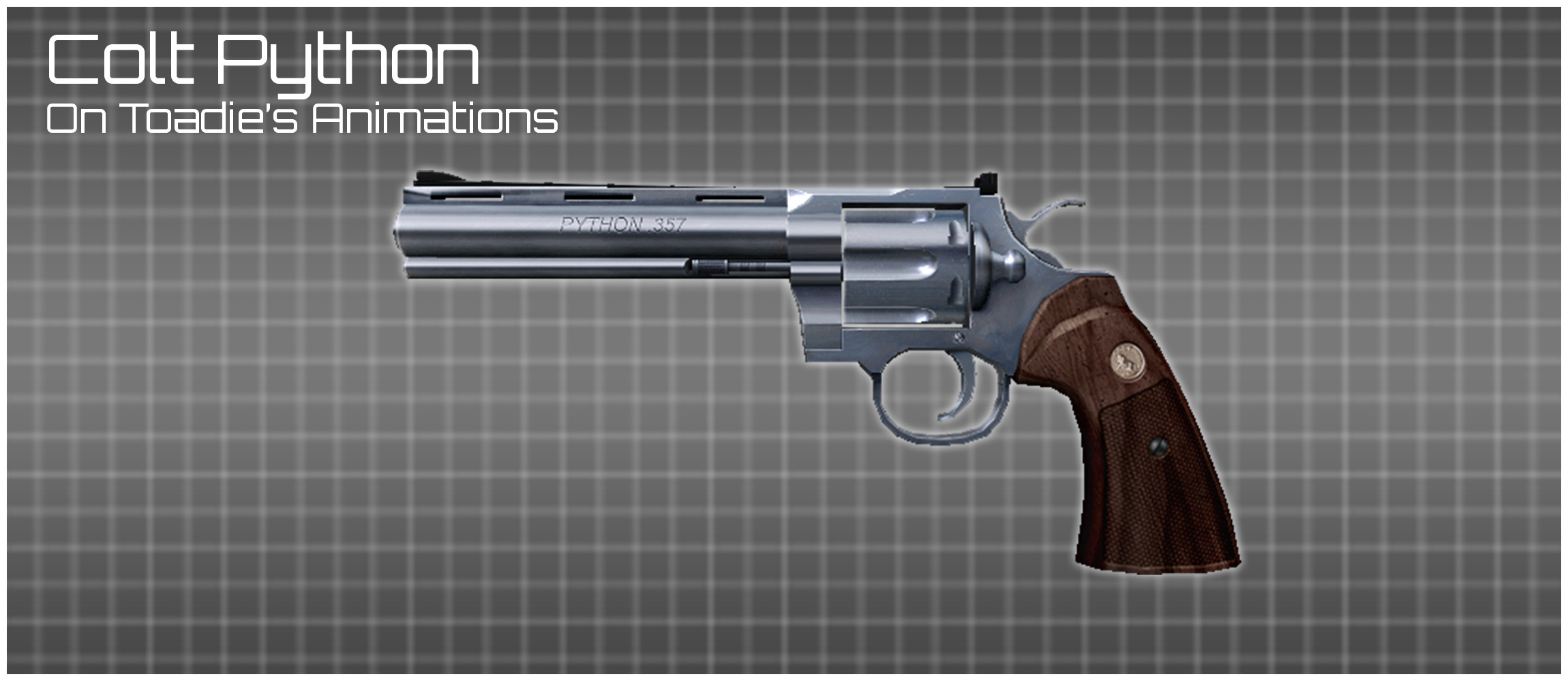 Colt Python on Toadie's Animations Mod for Half-Life | HL Mods