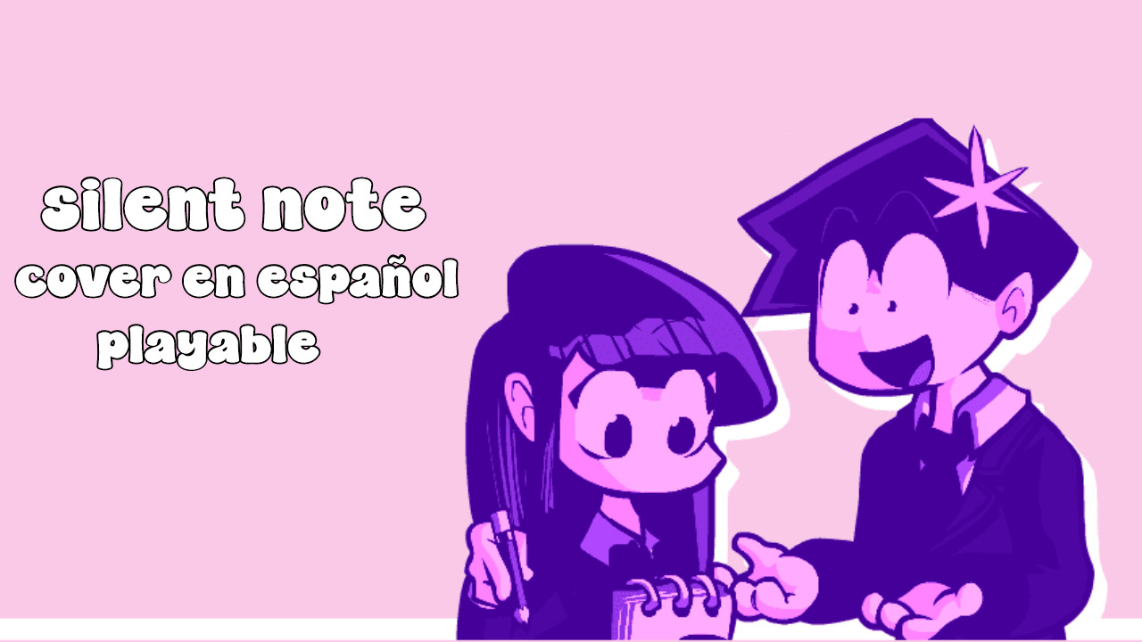FNF' VS SILENT-NOTE COVER EN ESPAÑOL