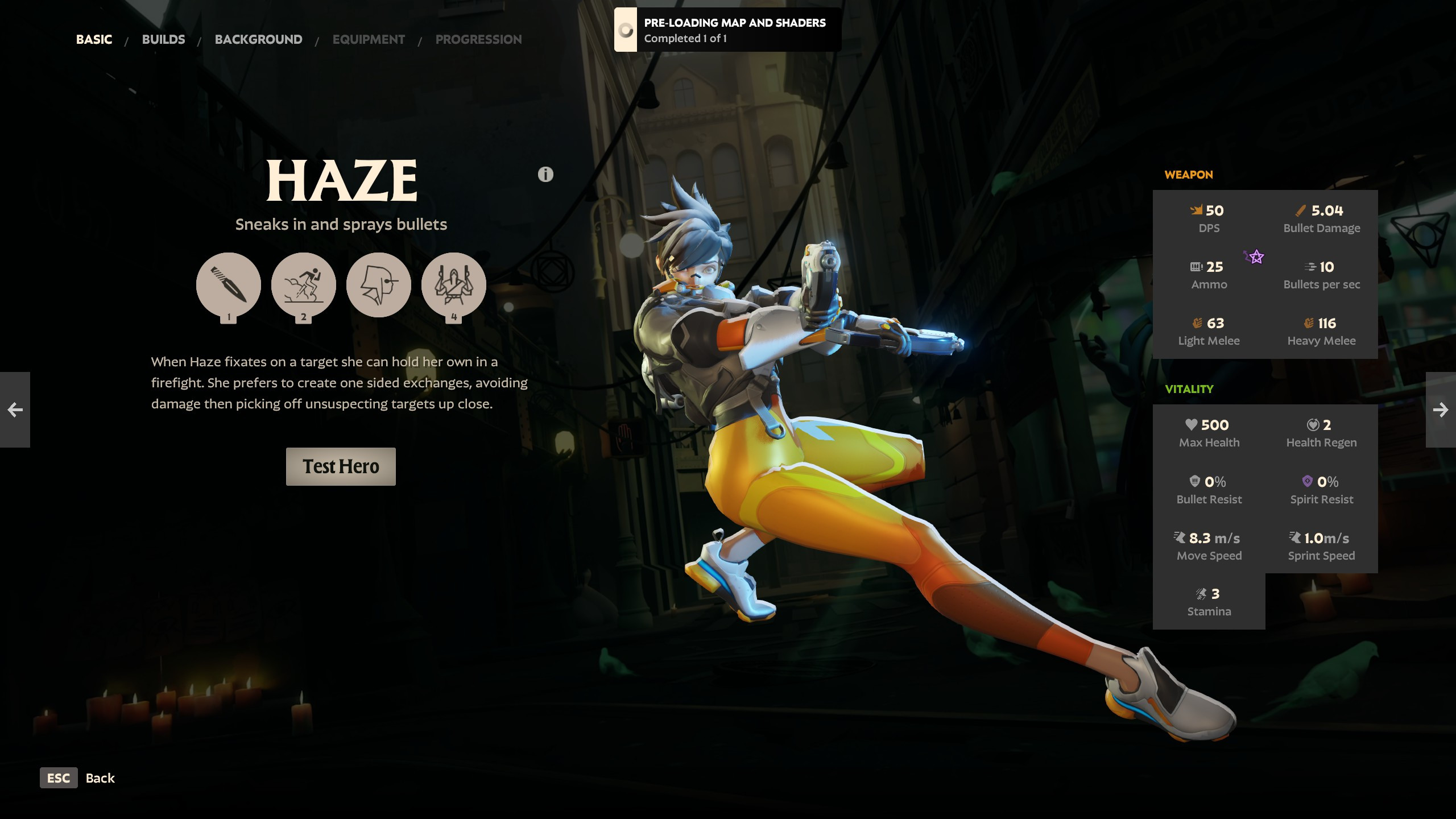 Tracer (Overwatch 2) Over Haze