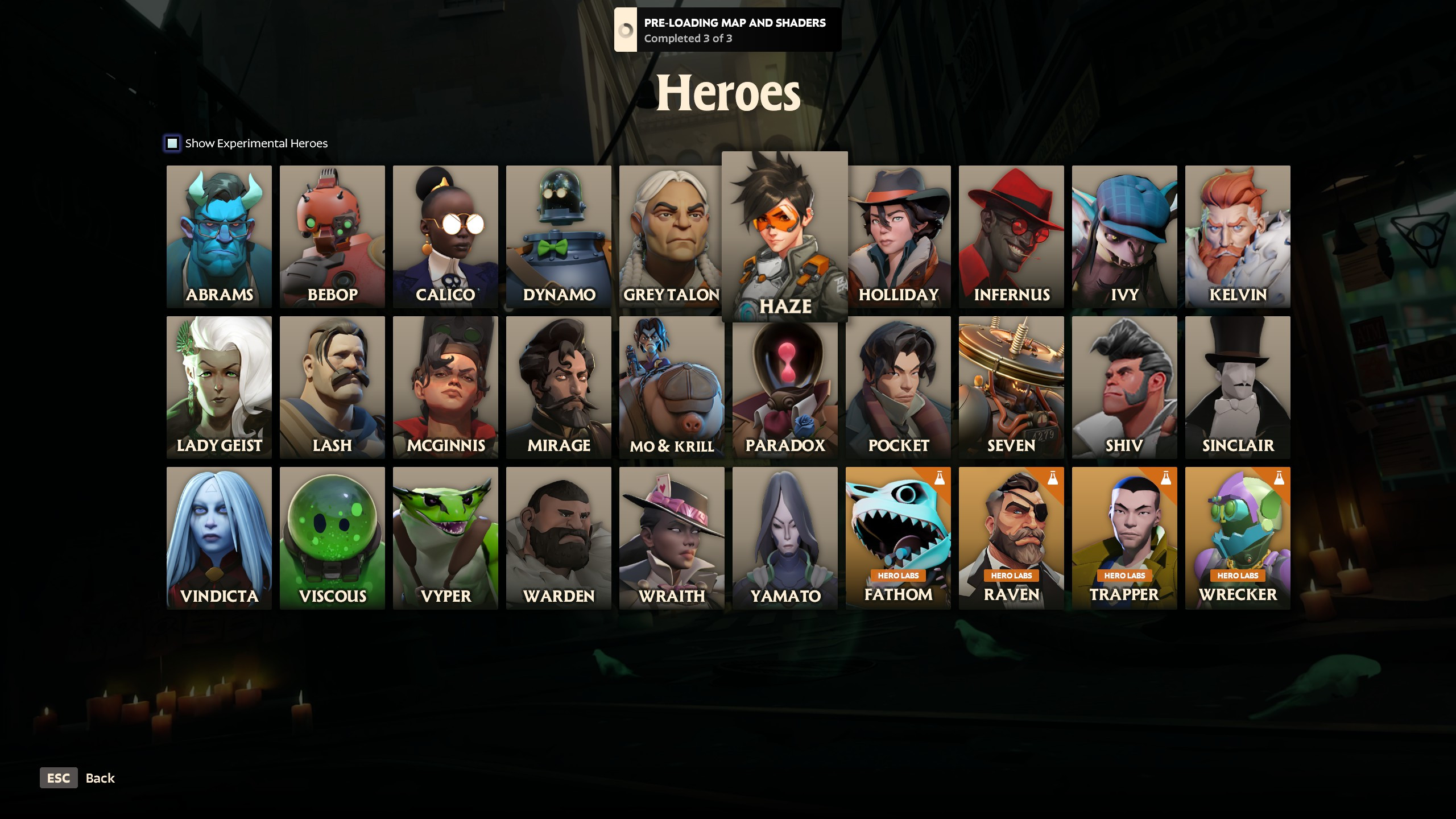 Tracer (Overwatch 2) Over Haze screenshot