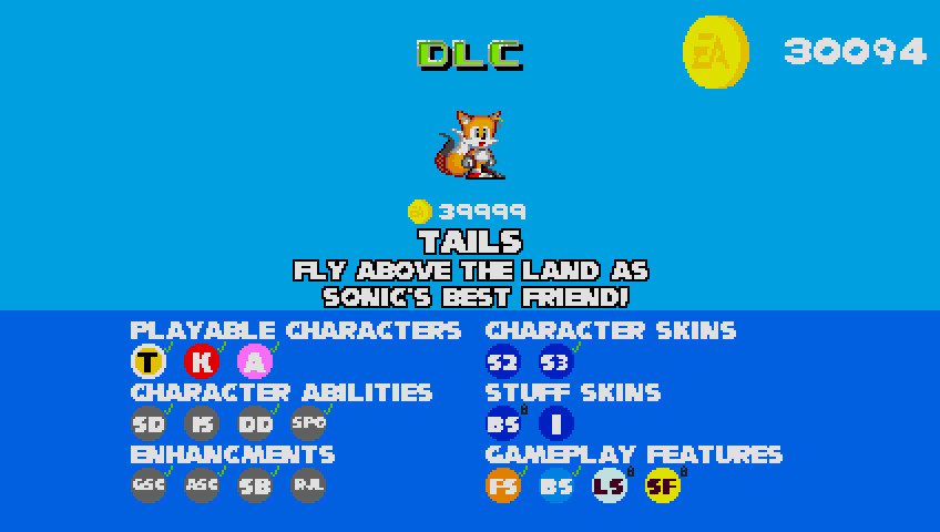 Sonic 1 Published by EA: Special Edition Mod for Sonic the Hedgehog ...