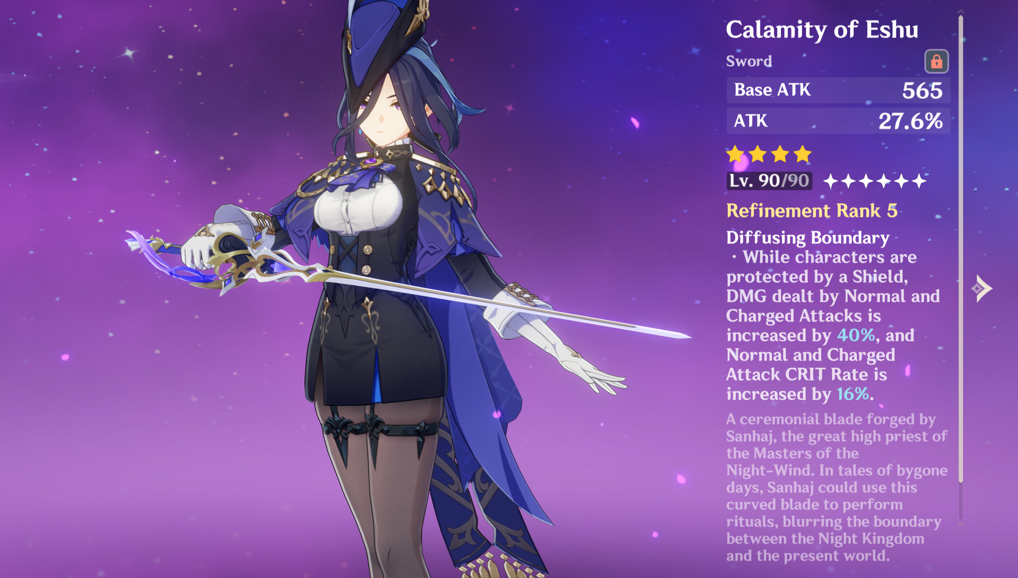 Absolution over Calamity of Eshu Mod for Genshin Impact | GI Mods