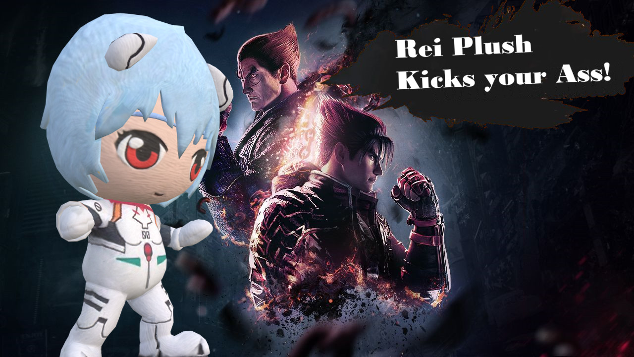 Rei Plushie over Kazuya Mod for Super Smash Bros. Ultimate | SSBU Mods